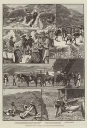 Kwikzilvermijnbouw in Mexico, de Guadalcazar Kwikzilvermijnen